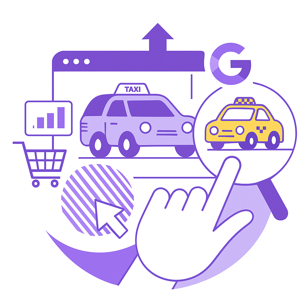 Création de site internet pour chauffeur de taxi – Webisanat