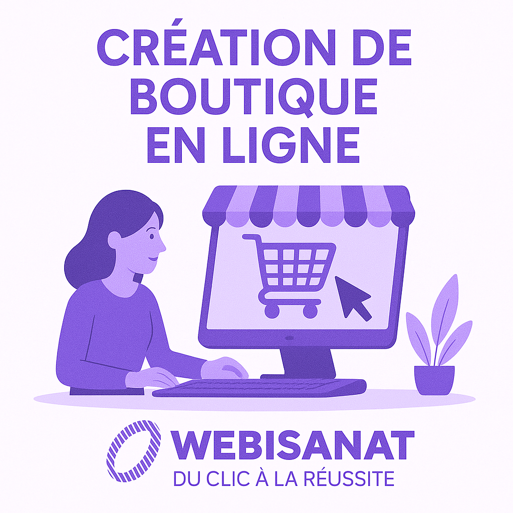 Création de site e-commerce optimisé pour le référencement SEO – Webisanat