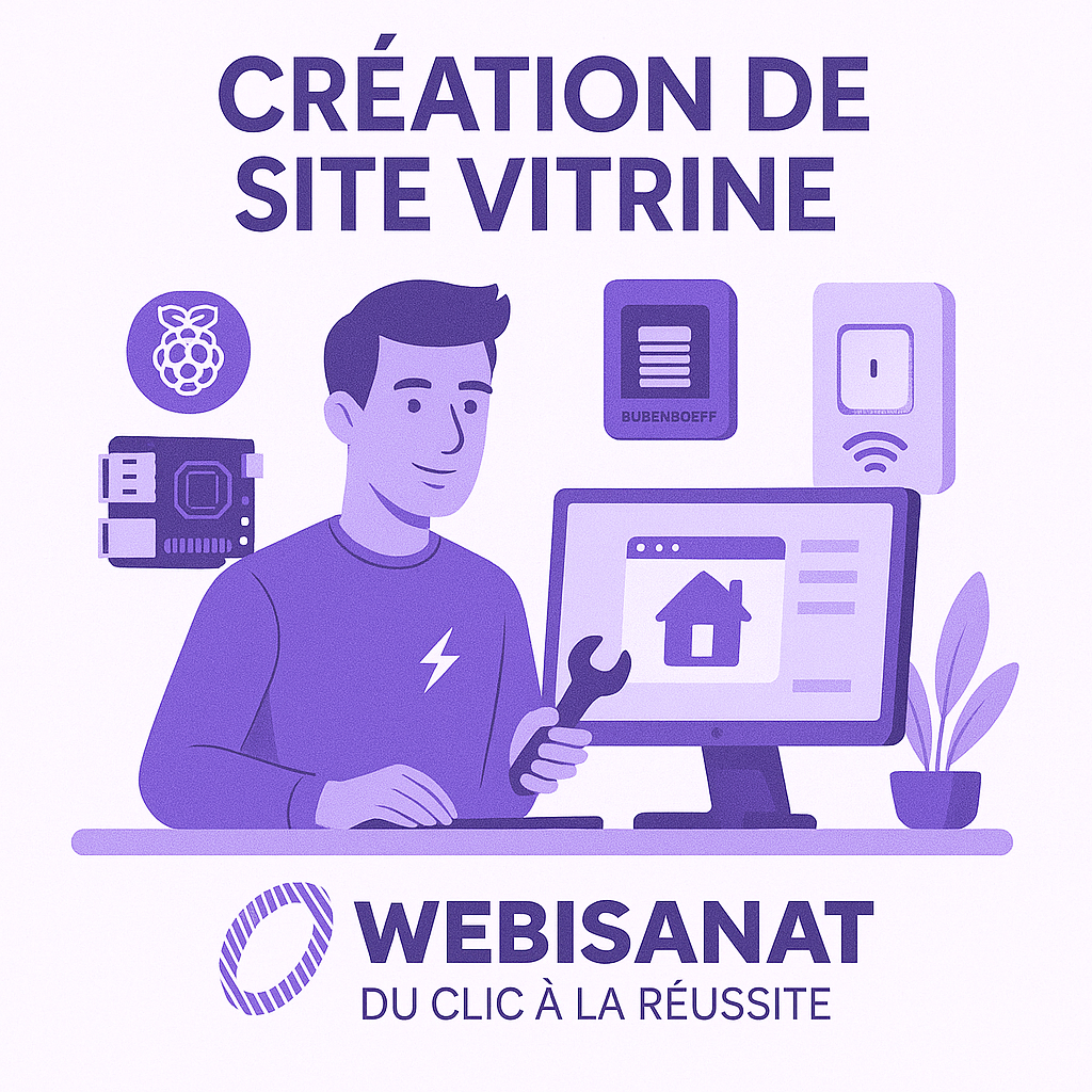 Création de site vitrine professionnel pour mettre en valeur votre activité – Webisanat